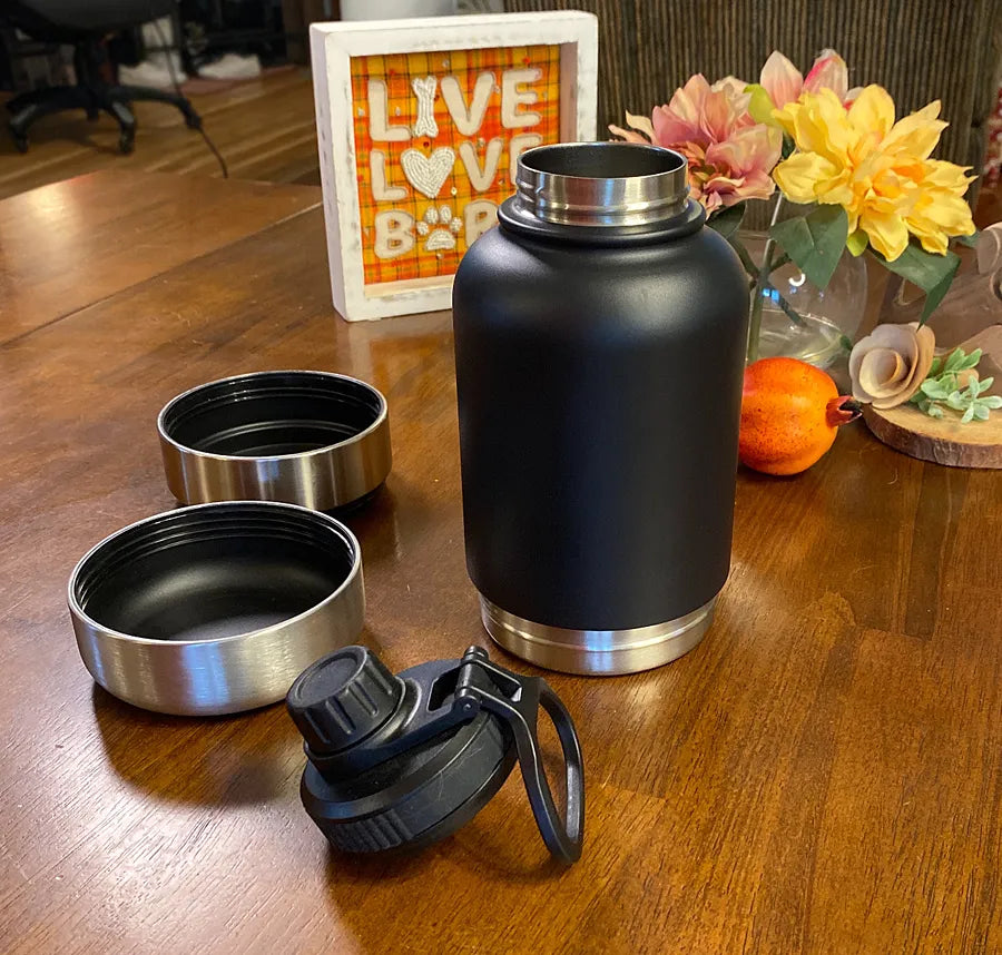 H2O and GO! 3-in-1 Travel Water and Feeder Bottle